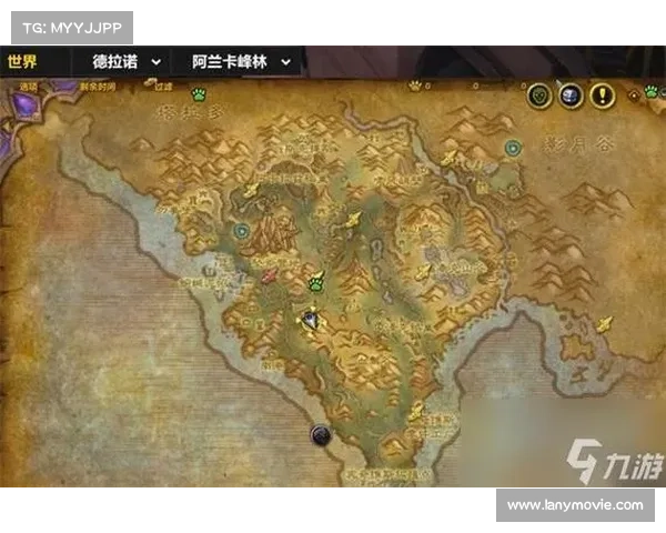 魔兽世界任务导航：全新大地图展示，助你轻松追踪任务进度